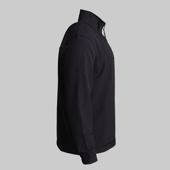 Range Quarter Zip - Jet Black