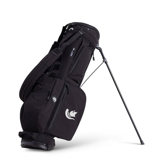 Michigan St. Rover Stand Bag - Black